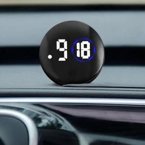 Car Small Digital Clock Motorcycle Stick On Analog Car K6T0 W A3W3 Clocks D9G0 - Picture 1 of 10