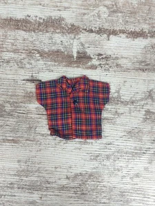 Vintage Tagged Vogue Ginny Doll Plaid Shirt Tagged - Bild 1 von 3