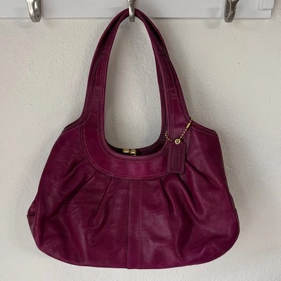 Coach Leather Ergo Kisslock Satchel - Image 1 of 4