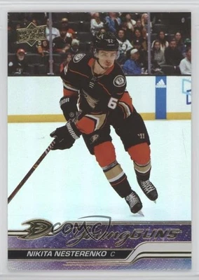 2023 Upper Deck Series 1 Young Guns Silver Foil Nikita Nesterenko #230 Rookie RC - Image 1 of 2