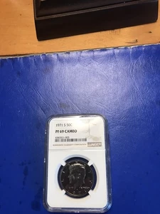 NGC 1971-S KENNEDY HALF DOLLAR PR69 CAMEO - Picture 1 of 2