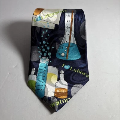 Corbata Fratello Laboratorio Ciencia Química Escuela Divertida Foto 1 de 4