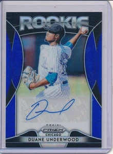 Duane Underwood Jr. 2019 Panini Prizm Rookie Autograph Blue #RA-DU Cubs RC Auto - Picture 1 of 1