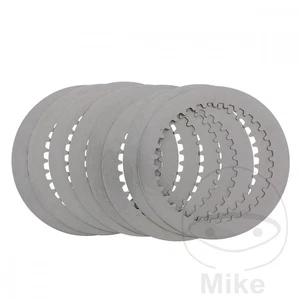 KIT 8 DISCHI FRIZIONE LISCI ACCIAIO PER KAWASAKI ZX6R Z750 Z800 Ninja 636 - Imagen 1 de 1
