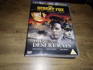 The Desert Fox / The Desert Rats (2 Disc Box Set) [DVD] uk dvd - Picture 1 of 2