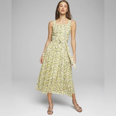 短袖褶饰连身裙 — 第 1/4 张图片