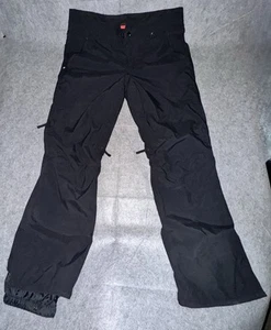 686 infiDRY Men's All Black 10K Waterproof Thermal Ski Pants - XLarge - Picture 1 of 8