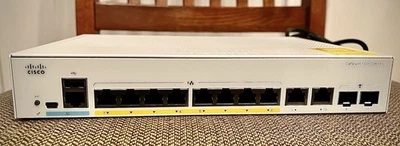 Cisco C1000-8FP-E-2G-L - 8 Ports Fully Managed Ethernet Switch - NEVER USED - Image 1 of 3