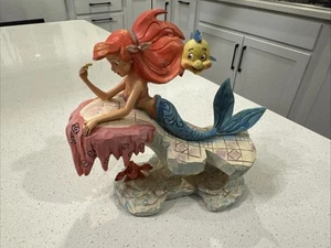 Disney Jim Shore The Little Mermaid ARIEL 25th Dreaming Under the Sea Figurine - Picture 1 of 3