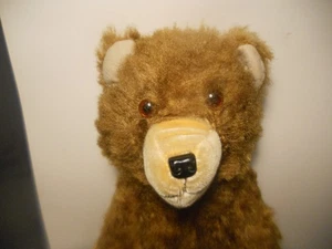 Vintage BRAUNER TEDDYBÄR KARNEVAL 70er 80er 23-1/2 evtl. German Straw Fill Joint - Bild 1 von 5