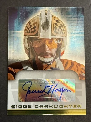 2006 Topps STAR WARS Evolutions Garrick Hagon Auto Biggs Darklighter Autograph - Image 1 of 3