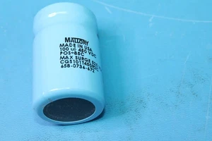 MALLORY CGS101T450R2C 100uF 450VDC Screw Terminal Electrolytic Can Capacitor  - Picture 1 of 5