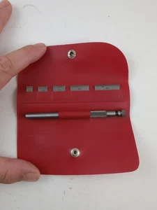 STARRETT S 423 Steel Rules W/ Holder & Case S423 Small Scales Rulers 32nd 64th - Picture 1 of 10