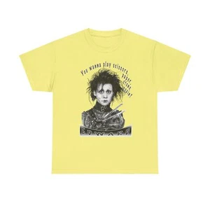 Edward Scissorhands - Unisex T-Shirt, T-Shirt, Shirt, Sweatshirt, Hoodie, Depp, Geschenk - Bild 1 von 44