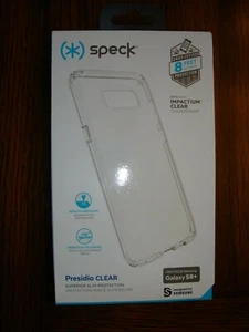 Speck Presidio Clear Case for Galaxy S8+ NEW - Picture 1 of 4