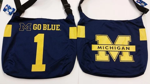 NCAA Michigan Wolverines Tote Bag, NEW Cover