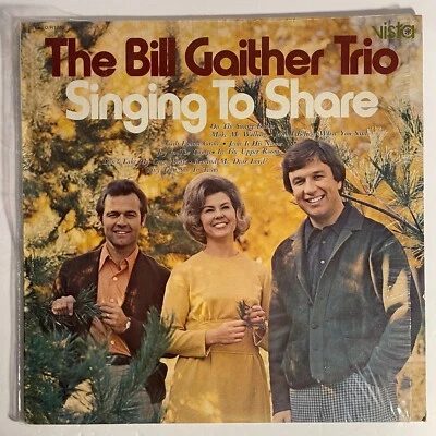 The Bill Gaither Trio ‎– Singing To Share Vinyl, LP Vista ‎– R1240 - Image 1 of 3