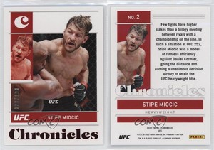 2022 Panini Chronicles UFC Red /199 Stipe Miocic #2