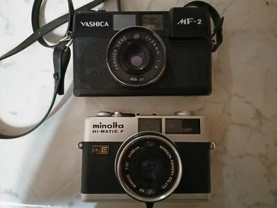 Yashica MF2 Minolta HI Matic F - Bild 1 von 4