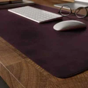 Genuine Leather Desk Mat Large Mouse Pad Table Cover Handmade Desk Blotter Gift - Bild 1 von 2