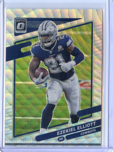 2021 Donruss Optic Football Premium Silver #/299 NO. 23 Ezekiel Elliott - Dallas