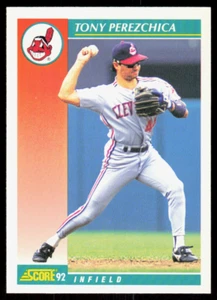 1992 Score 702 Tony Perezchica Cleveland Indians - Picture 1 of 2