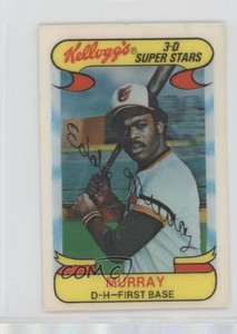 1978 Kellogg's 3-D Super Stars Eddie Murray #25 Rookie RC HOF