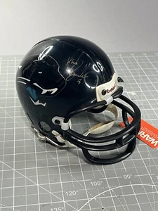 Vintage Mark Brunell Signed Riddell Jacksonville Jaguars Speed Mini-Helmet 3 5/8 - Picture 1 of 10