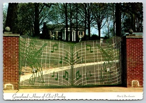 Postcard Tennessee Memphis Elvis Presley Graceland 22H - Picture 1 of 2