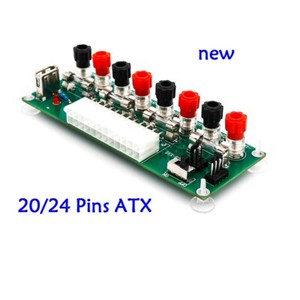 20/24Pin ATX Benchtop Board Computer PC Power Supply Breakout Adapter Module