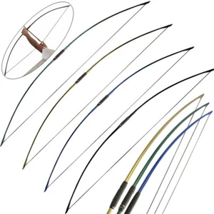 67'' Longbow 25-120lbs Traditional English Straight Bow Archery Hunting LH RH - Picture 1 of 26