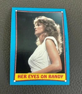 1987 Topps WWF #44 Her Eyes on Randy Macho Man Miss Elizabeth - Picture 1 of 2