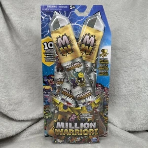 Paquete de 10 minifiguras bolso ciego Million Warriors - nuevo sellado - 2021 Spinmaster - Imagen 1 de 12