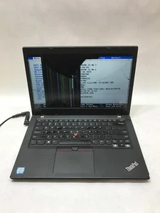 Lenovo ThinkPad L480 14" Intel i5 8th Gen NO RAM NO HDD/OS For Parts Cracked -DW - Picture 1 of 7