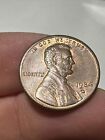 USA 1984D Penny One Cent Lincoln Error's In The Back o In of, Open Am