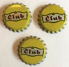 CLUB Beer Bottle Caps 3 Sebewaing Brewing Co. Sebewaing, Mi. Unused Vintage Caps