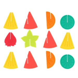 12 Pcs Becherkennzeichnung Aus Weinglasmarkierer Weinmarker Für Weinglas-Clips - Bild 1 von 12