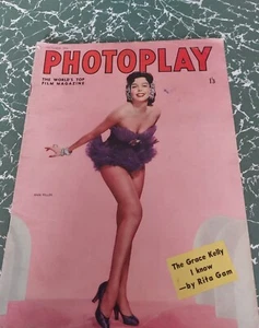Vintage PHOTOPLAY Magazine OCTOBER 1955 Ann Miller Grace Kelly Clark Gable PH86 - Picture 1 of 4