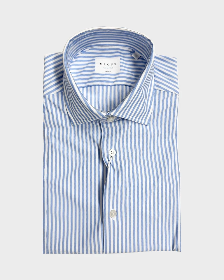 Xacus Active Blue Striped Shirt - Image 1 of 1