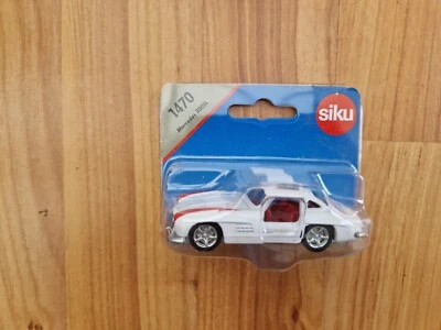 SIKU Mercedes Benz 300SL Bianco Auto Modello Riferimento 1470 Nuovo Cardato - Immagine 1 di 3