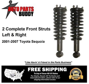 (2) New Front Complete Struts "Lifetime Warranty" "Free Shipping" - Sequoia - Picture 1 of 4