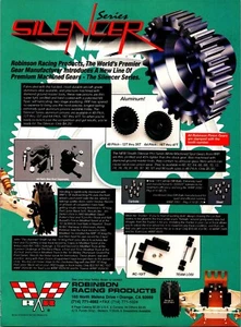 Robinson Silencer Series Print Ad Wall Art Decor Pinion Gears - Picture 1 of 1