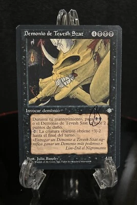 MTG Ice Age Spanish Minion of Tevesh Szat SIgned Julie Baroh Artist Proof LP - Image 1 of 2
