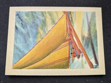 1956 Gum Inc. Adventure Card # 49 Skimming over the Ice (EX)
