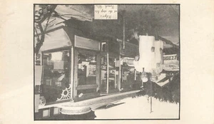 Tomah WI Helger's Popcorn Wagon At Stop & Go Light Postcard - Picture 1 of 2