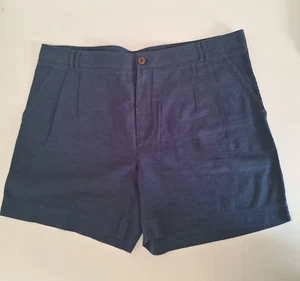 Patagonia Women's Island Hemp Shorts 6" Size 18 Stone Blue - Picture 1 of 12