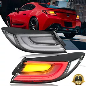 New White Tube LED Tail lights For 2022-2024 Toyota GR86 / Subaru BRZ Rear Lamps - Bild 1 von 24