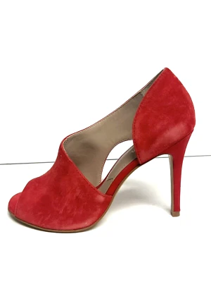 Sandalia Charles Raile para mujer roja talla 6,5 M Foto 1 de 4