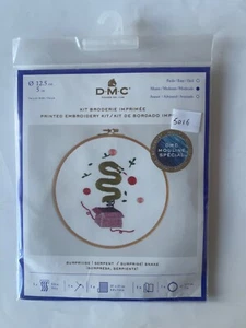 DMC Counted Cross Stitch Kit Surprise Snake Mouline Special - Picture 1 of 2