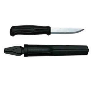 MORAKNIV Sweden 14201 Mora Companion Black stainless knife 8 5/8 overall  12141